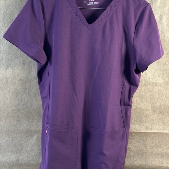 NEW HEART SOUL PURPLE SCRUB SET - Picture 4 of 6
